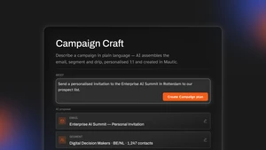 dashboard ui for campaign craft large visual